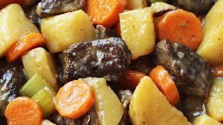 Homemade Beef Stew - Fork Tender Meat