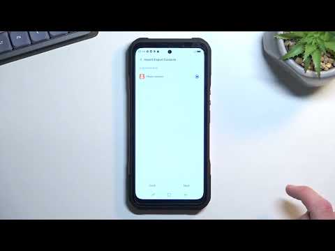 How to Import Contacts from SIM Card to DOOGEE V20 - Copy Contacts List