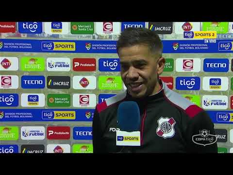 #LigaTigoBo Maximiliano Núñez, Jugador Tigo del Partido. #TigoSportsBolivia 🔵🟡