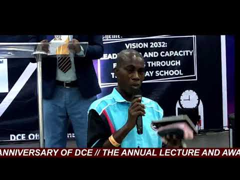 34TH ANNIVERSARY OF DCE // THE ANNUAL LECTURE AND AWARD CEREMONY AND LEADERSHIP CONFERENCE