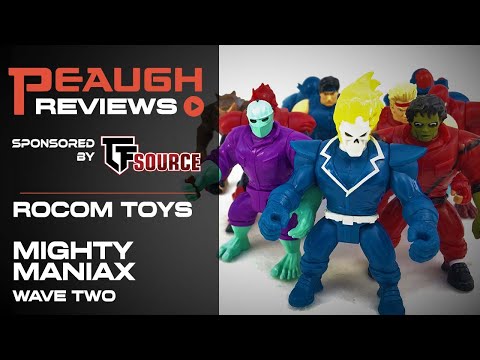 Video Review: Rocom Toys - MIGHTY MANIAX WAVE TWO