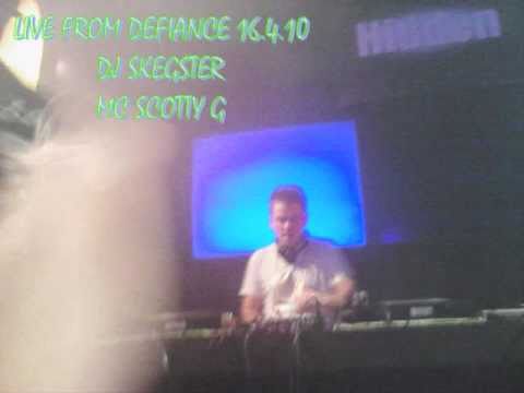 Dj Skegster - Mc Scotty G / Live From Defiance 16.4.10 Part 3 / Uprising Dizstruxshon