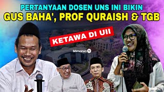 Download lagu UNS LECTURER'S QUESTION MAKES GUS BAHA' PROF QURAISH SHIHAB & TGB LAUGH | GUS BAHA' ANSWERS mp3