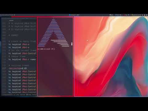 ArcoLinux 1110 : Hlwm config : frames explained