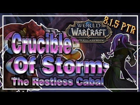 The Restless Cabal PTR│Crucible of Storms│FIRST LOOK OVERVIEW