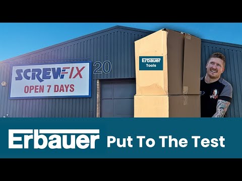 Erbauer Tools Tested - Should You Buy Cheap ScrewFix Own Brand Tools?