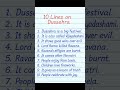 10 Lines On Dussehra Easy English Essay Notebook Style