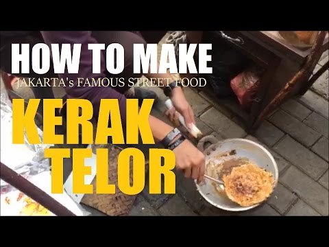 How to make Kerak Telor (Eng sub)