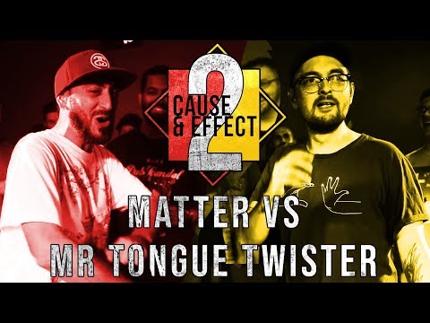 Matter vs Mr Tongue Twister