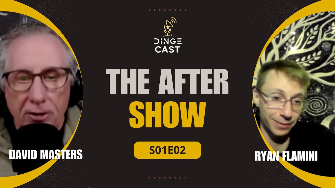 #001 The After Show with David Masters  | Education, Meditation, History, & More | DingeCast