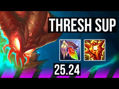 THRESH & Jhin vs BLITZCRANK & Kai'Sa (SUP) | KR Master | 25.24