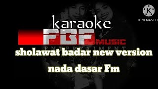 Download lagu Karaoke Shalawat badar new version Salma dkk nada rendah wanita mp3