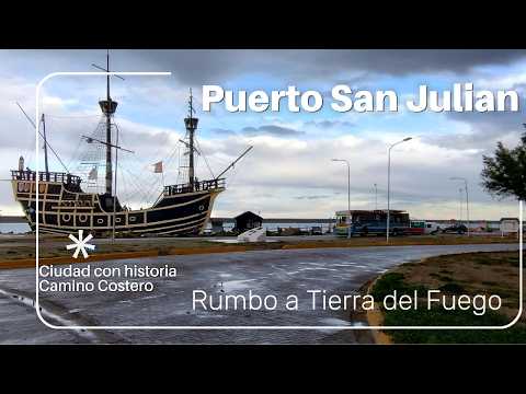 Puerto San Julian...parada clave rumbo al FIN DEL MUNDO
