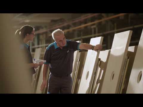 Matériau Senceramic sur #receveur de #douche Roca