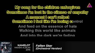 KAMELOT KARAOKE - FALLEN STAR (Orchestral Version)