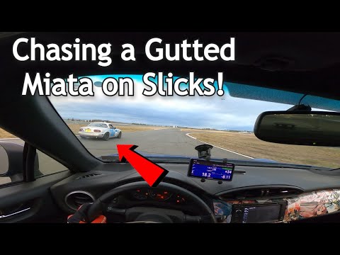 Mazda Miata vs. Subaru BRZ Track Battle! [ POV Track Day @ NJMP  Thunderbolt]