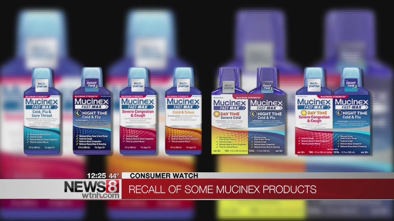 Mucinex recall