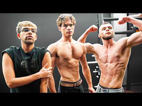 N3on Works Out W/ Clavicular & Ed Matthews!