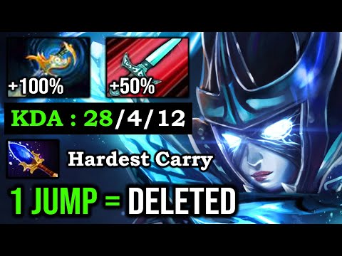 That's Why Pro Build Echo Sabre 1st Item on PA | +150% Dagger Slow Crazy 1 Jump 1 = Deleted DotA 2