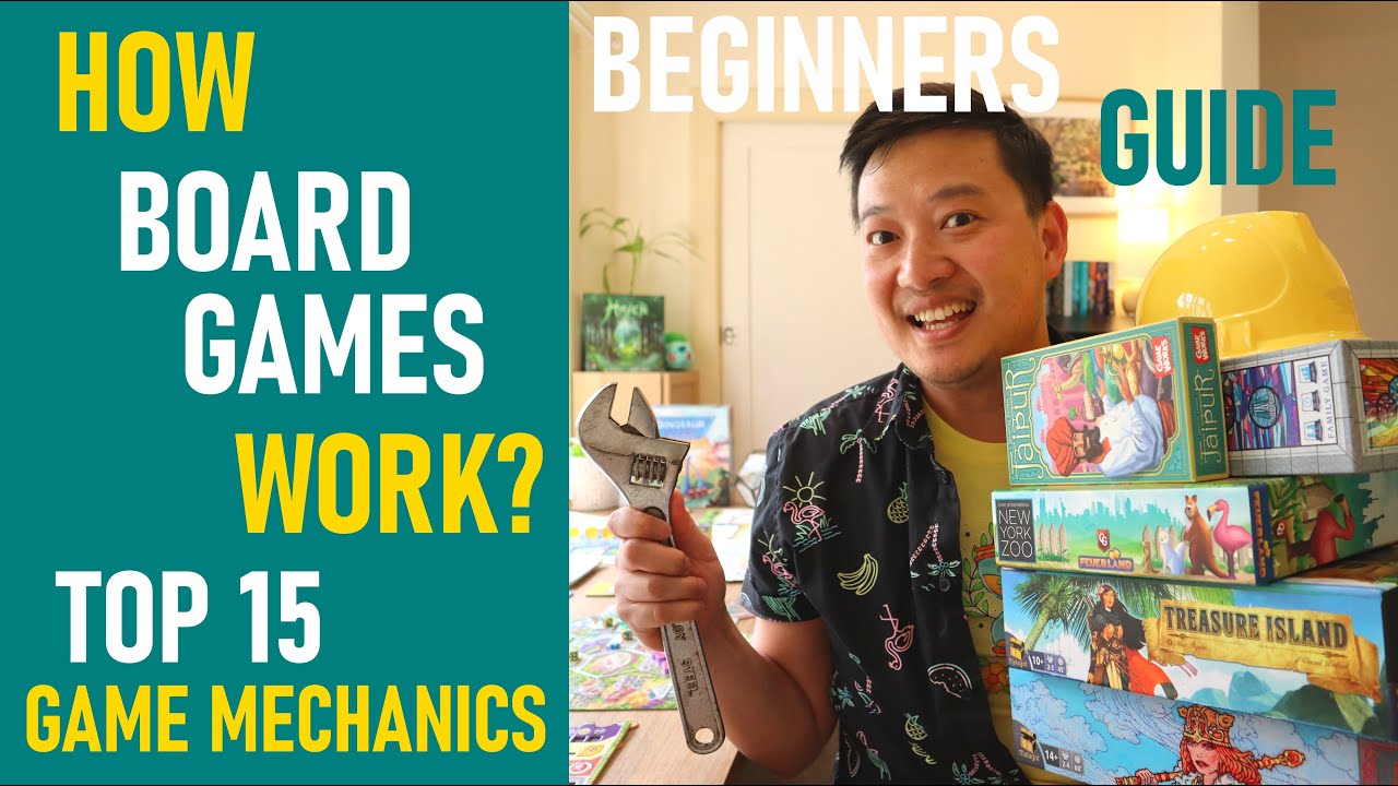 Top 15 Brilliant Board Game Mechanics for Beginners!