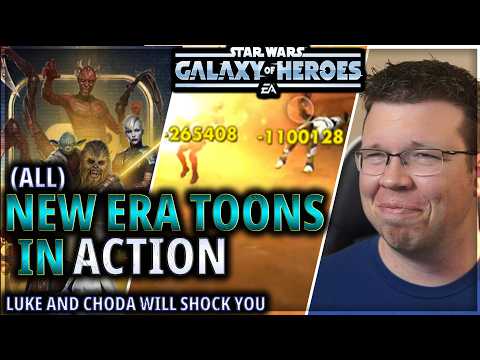 WATCH: AWESOME GAC OPPONENT HELPS ME TEST ALL NEW ERA CHARACTERS IN 3v3 (w/ Timestamps!) #swgoh