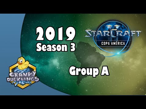 LatAm StarCraft 2 Tournament | Copa América 2019 Season 3 - Group A | English Cast