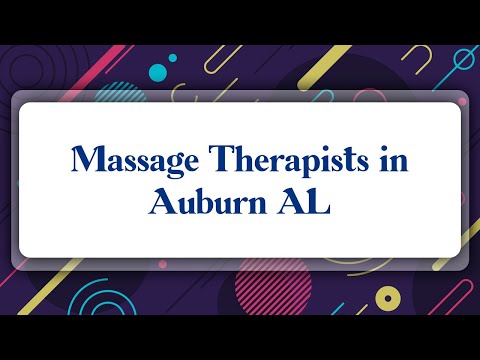 Tiger Massage Auburn Services