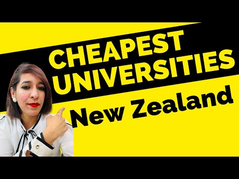 Top 10 Cheapest Universities in New Zeland | Low Tuition Fee | Affordable Universities in NZ