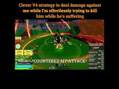 Never underestimate draco v4 user #roblox #shorts #bloxfruit