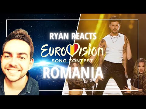 Ryan Reacts! Eurovision Song Contest 2022 | ROMANIA: WRS - 'Llámame'