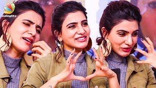 Samantha Cutely Imitates Thalapathy Vijay | U-Turn Interview