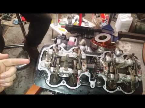Honda CB750 Cafe Racer Motorcycle Build - Episode 12 - Adjusted Valves