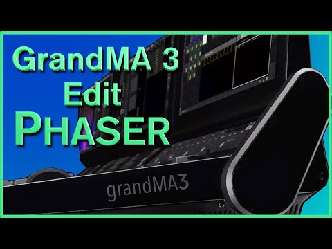 Best way to fine tune GrandMA3 Phaser