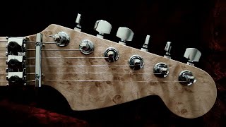 Video thumbnail for New Musikraft 3A Birdseye "Franky" Neck - Reviewing My Custom Specs! by Brian C. // CoffeeDrinker71
