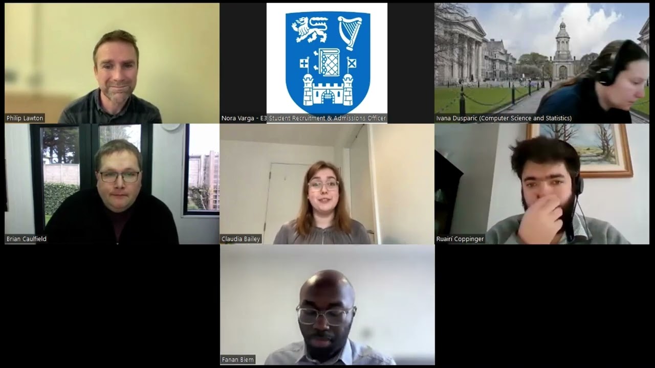 E3 Postgraduate Event at Trinity College Dublin