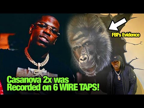Casanova 2x Recorded on 6 WIRETAPS! (Surveillance, iCloud & Instagram Messages)