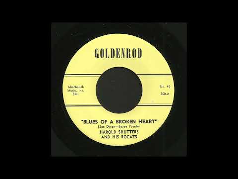 Harold Shutters - Blues Of A Broken Heart - Rockaballad 45