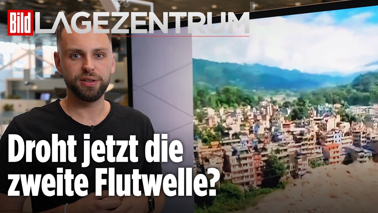 Katastrophe von Nepal: So enstand die Sturzflut im Himalaya | BILD-Lagezentrum