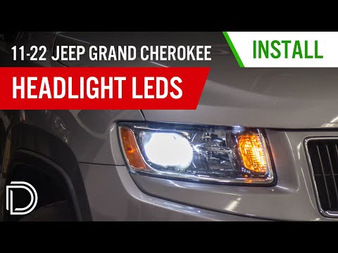 How to Install 2011-2022 Jeep Grand Cherokee Headlight LEDs | Diode Dynamics