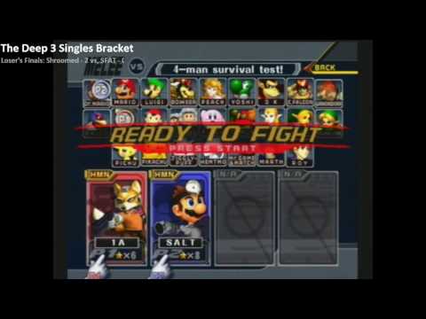 The Deep 3 - Losers Finals - SFAT (Fox) vs Shroomed (Doctor Mario)