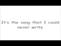 Gary Barlow - The Song I'll Never Write (lyrics ...