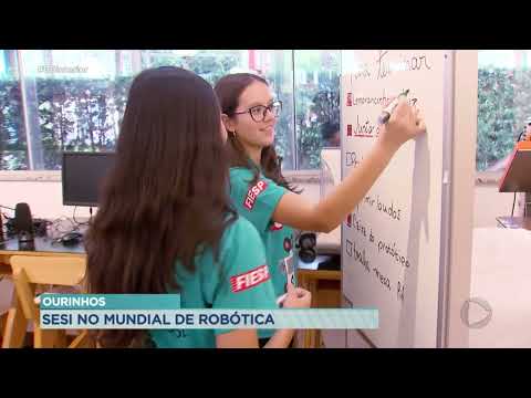 Ourinhos: Sesi no mundial de robótica
