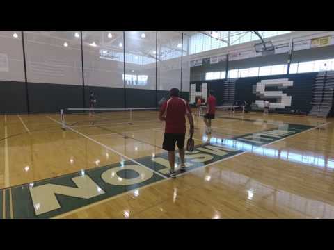 Williamston Hornets Pickleball Classic Rabe Geda v Cahalan Rokicsak Game 1