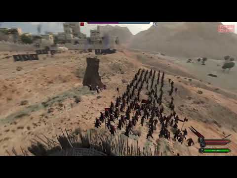 ⚔️ 1000 vs 300 | Desert Empire vs Mountain Fortress | Bannerlord Siege
