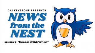 News From the Nest | Episode 4: Community Live! Recap &amp; Summer of CAI Preview