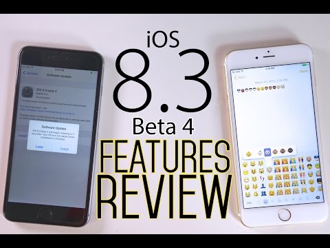 iOS 8.3 Beta 4 - Tons Of New Features Review