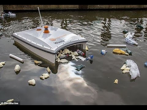 'Robot shark' that swallows plastic waste before the tide takes it out to sea