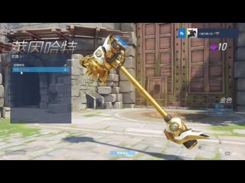 Overwatch PTR - Reinhardt new skin test