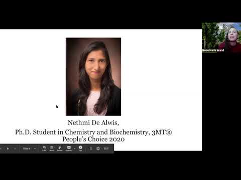 3 Minute Thesis Competition 2021 (Finals)