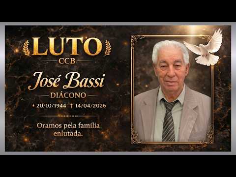 FALECIMENTO CCB. Ir. José Bassi